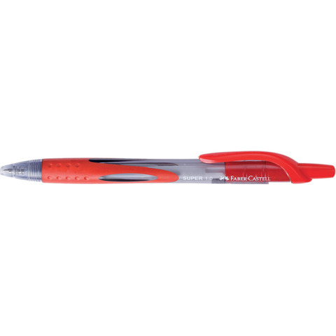 Penna a sfera a scatto Super - rosso …