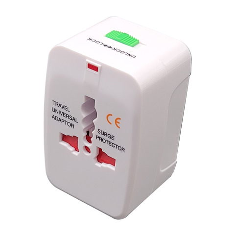 Adattatore da viaggio universale - bianco - MKC …