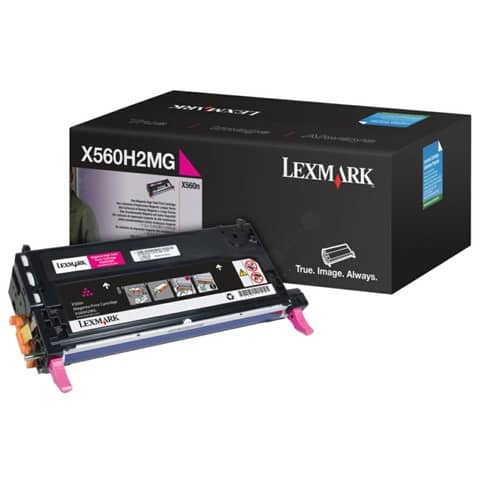 Lexmark - Toner - Magenta - X560H2MG - …