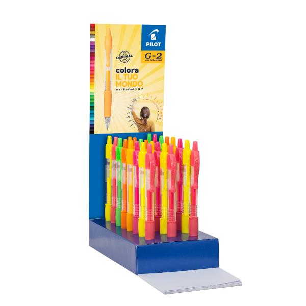 Roller gel a scatto G-2 - punta 0,7mm …