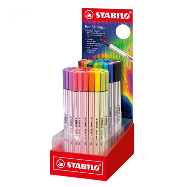 Pennarello 68 Brush Arty - colori assortiti - …