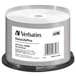 Verbatim - Scatola 50 CD-R Data Life Plus …