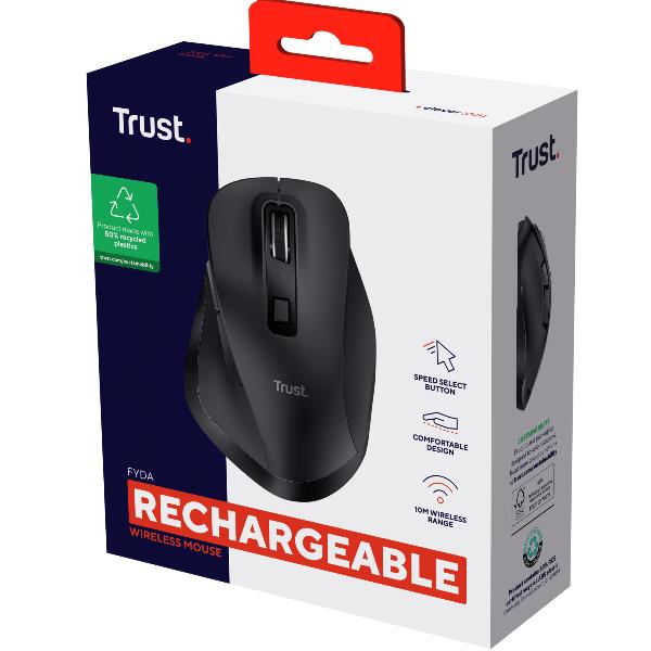 Trust Fyda Comfort - Mouse - eco - …