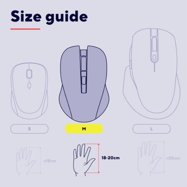 Trust Fyda Comfort - Mouse - eco - …