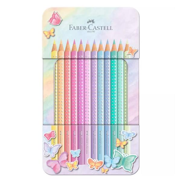 Astuccio matite colorate Sparkle Pastel - colori assortiti …