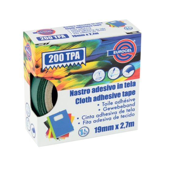 Nastro adesivo telato Eurocel formato 19 mm x …