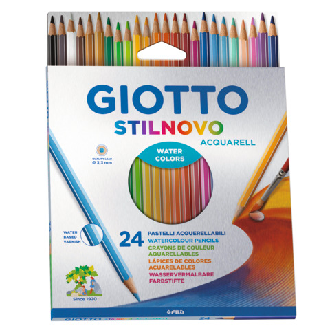 CF24PASTELLO STIL.ACQUARELL CF.CART