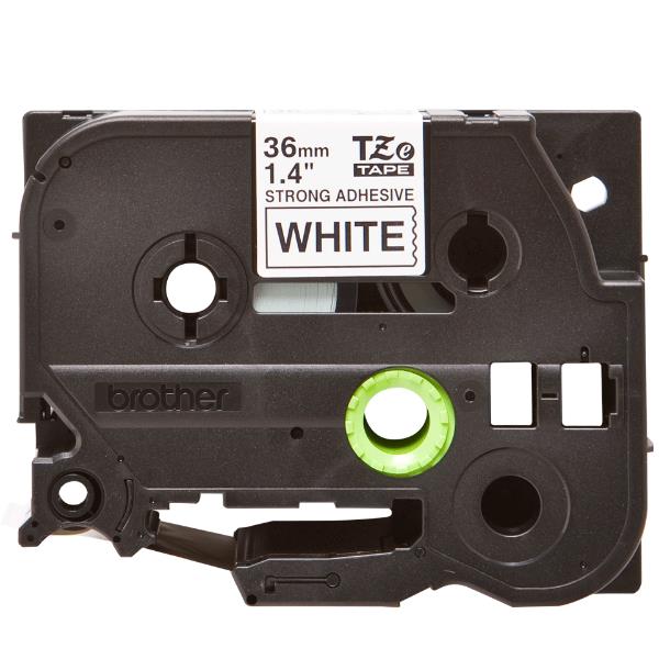 NASTRO TIPO TZ 36MM NERO/BIANCO ADESIVO RESISTENTE LUNGHEZZA …