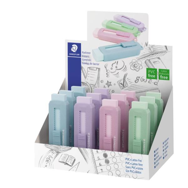 Gomma con involucro in plastica rigida con cursore …