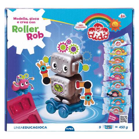 Roller Rob modella gioca e crea - Didò