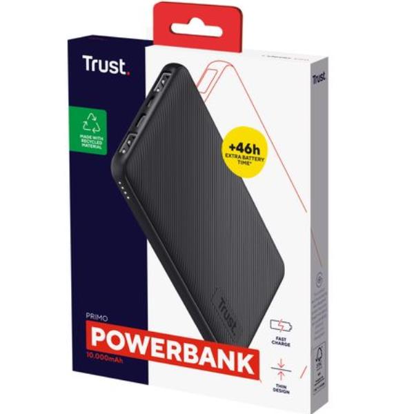 Trust Primo Ultra-thin - Powerbank - 10000 mAh …