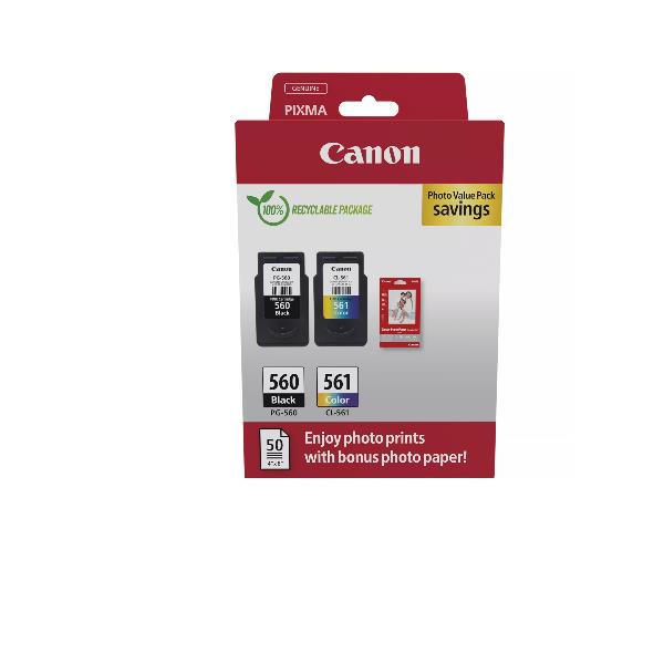 Canon PG-560/CL-561 Photo Value Pack - Lucido - …
