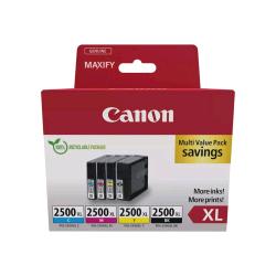 Canon PGI-2500XL BK/C/M/Y Multipack - Confezione da 4 …