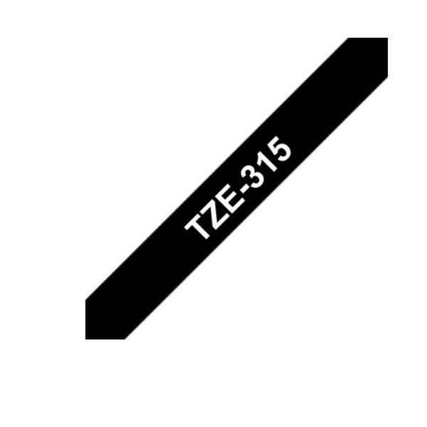 Brother TZe-315 - Adesivo standard - bianco su …