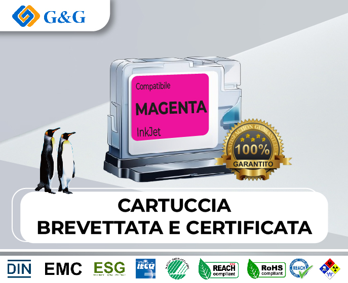 GG - Cartuccia ink Compatibile per Epson Xpression …