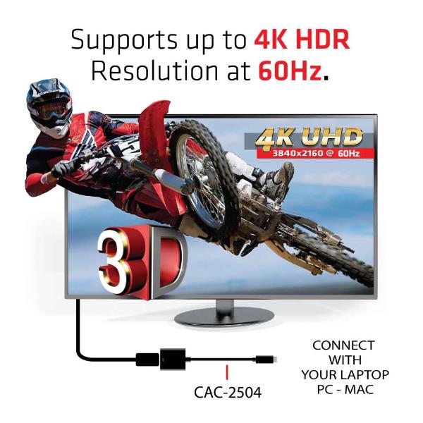 CLub3D cavo adattatore attivo USB 3.1 TypeC a …