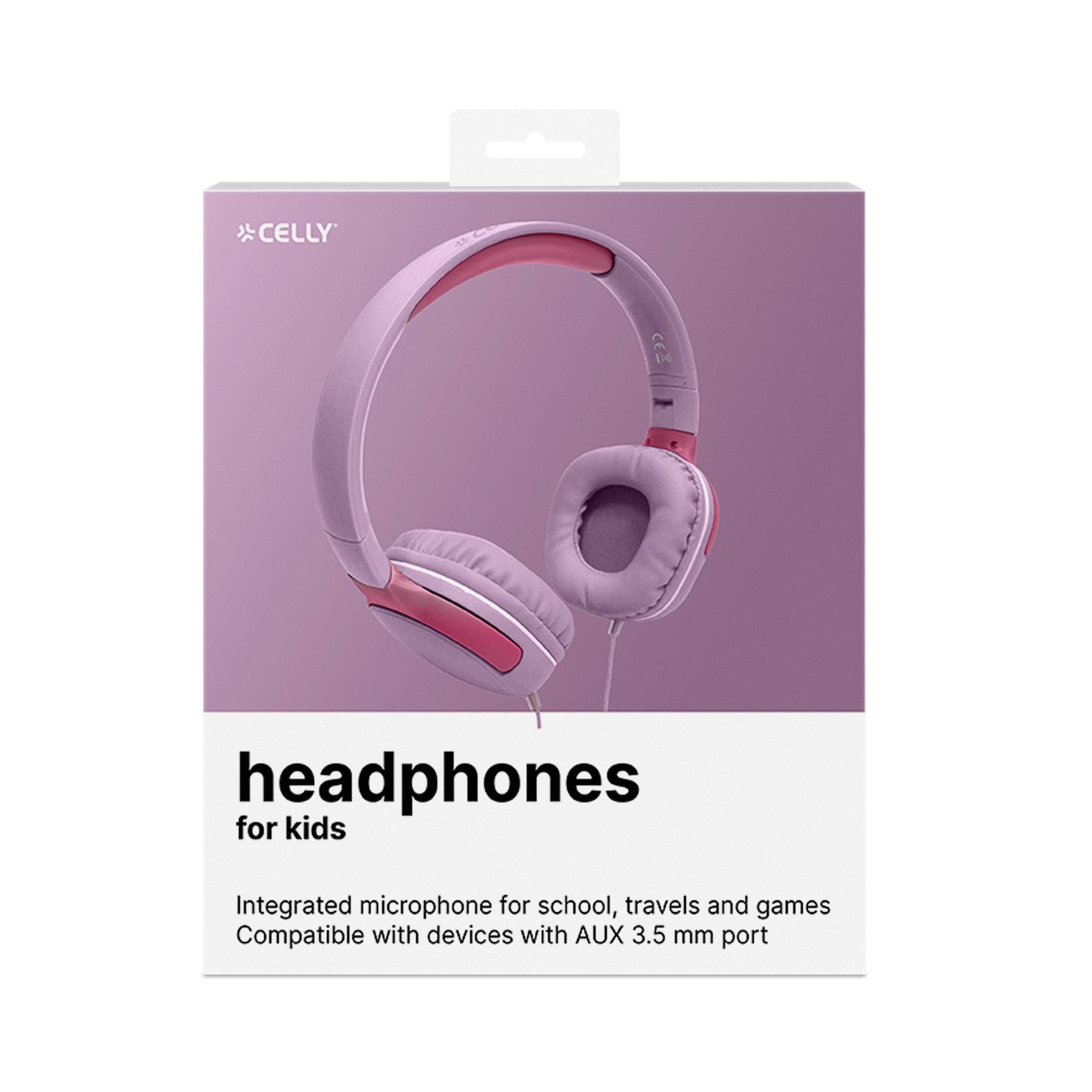 Celly Wired Headphones TECH for KIDS