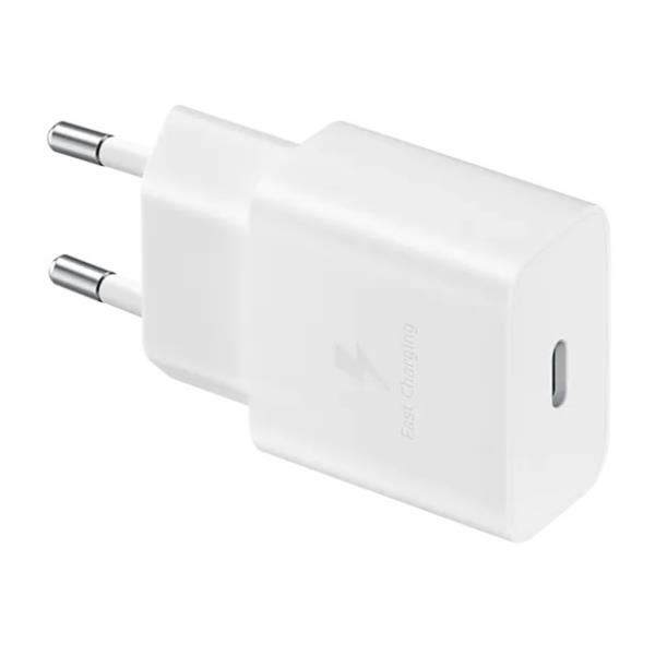 SAMSUNG CHARGER 15W TYPEC WHITE CON CAVO