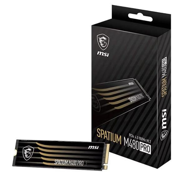 MSI SPATIUM M480 PRO PCIE 4.0 NVME M.2 …
