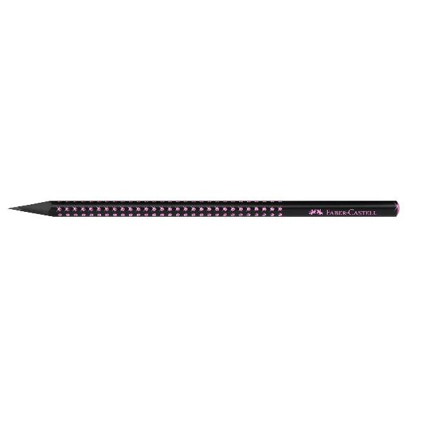 Faber Castell MATITA GRAFITE SPARKLE MIDNIGHT ROSA
