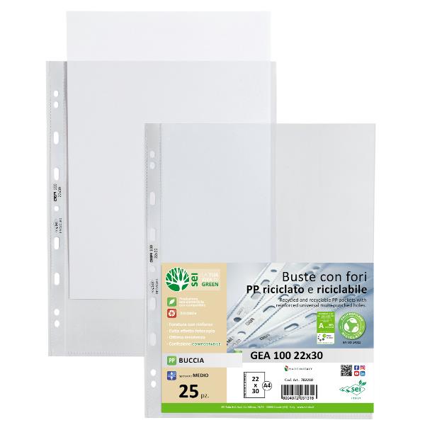 Sei Rota buste con foratura GEA 100