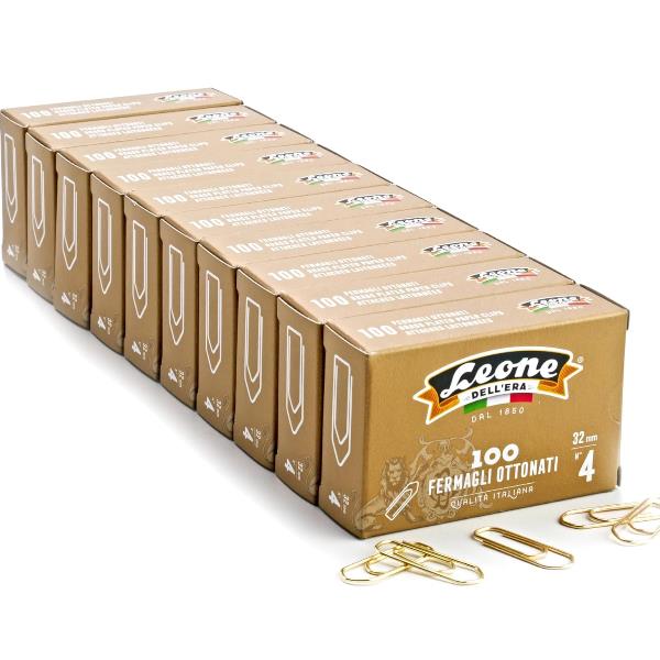 Leone Dell'Era FERMAGLI OTTONATI N4