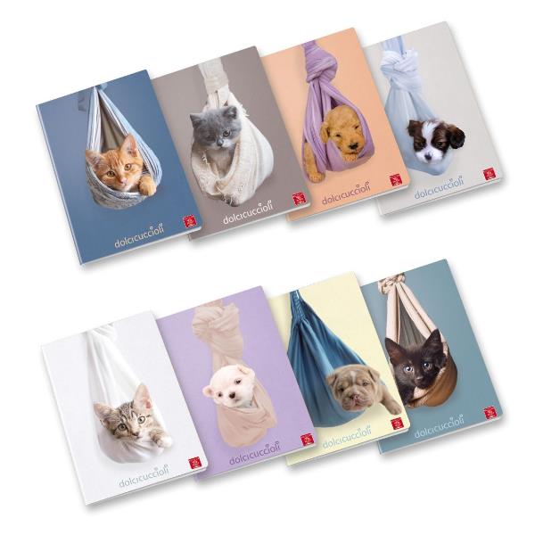 Pigna MAXI QUADERNO DOLCI CUCCIOLI A4 80GR - …