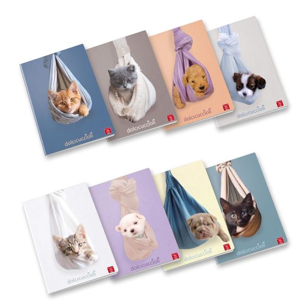 Pigna MAXI QUADERNO DOLCI CUCCIOLI A4 80GR - …