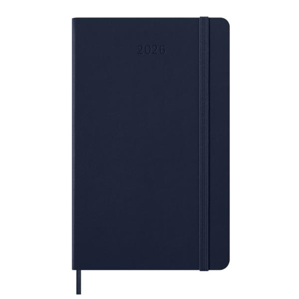 Moleskine AGENDA SETTIMANALE 2026 BLU COPERTINA RIGIDA LARGE