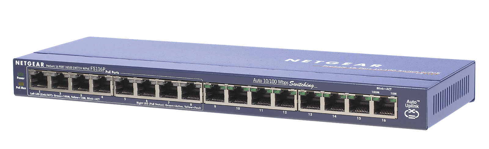 NETGEAR FS116Pv2 - Switch - unmanaged - 16 …