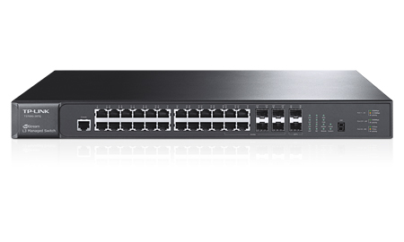 TP-Link JetStream T3700G-28TQ - Switch - L3 - …