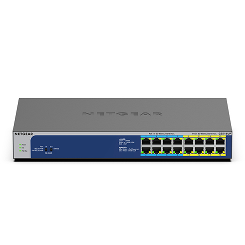 NETGEAR GS516UP - Switch - unmanaged - 8 …
