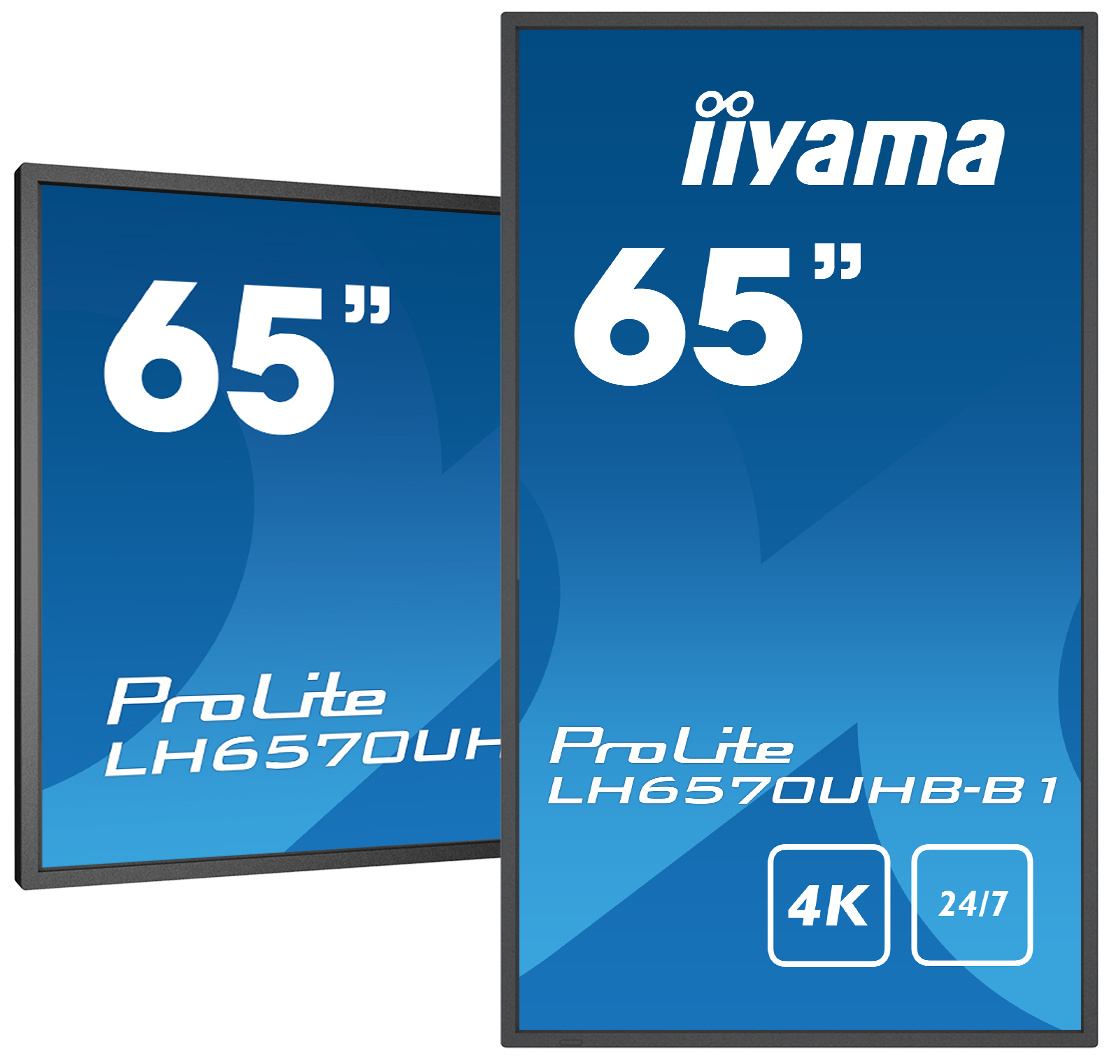 iiyama ProLite LH6570UHB-B1 - 65" Categoria diagonale (64.5" …