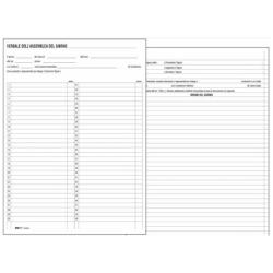Registro verbali assemblea condominio - 31 x 24,5cm …