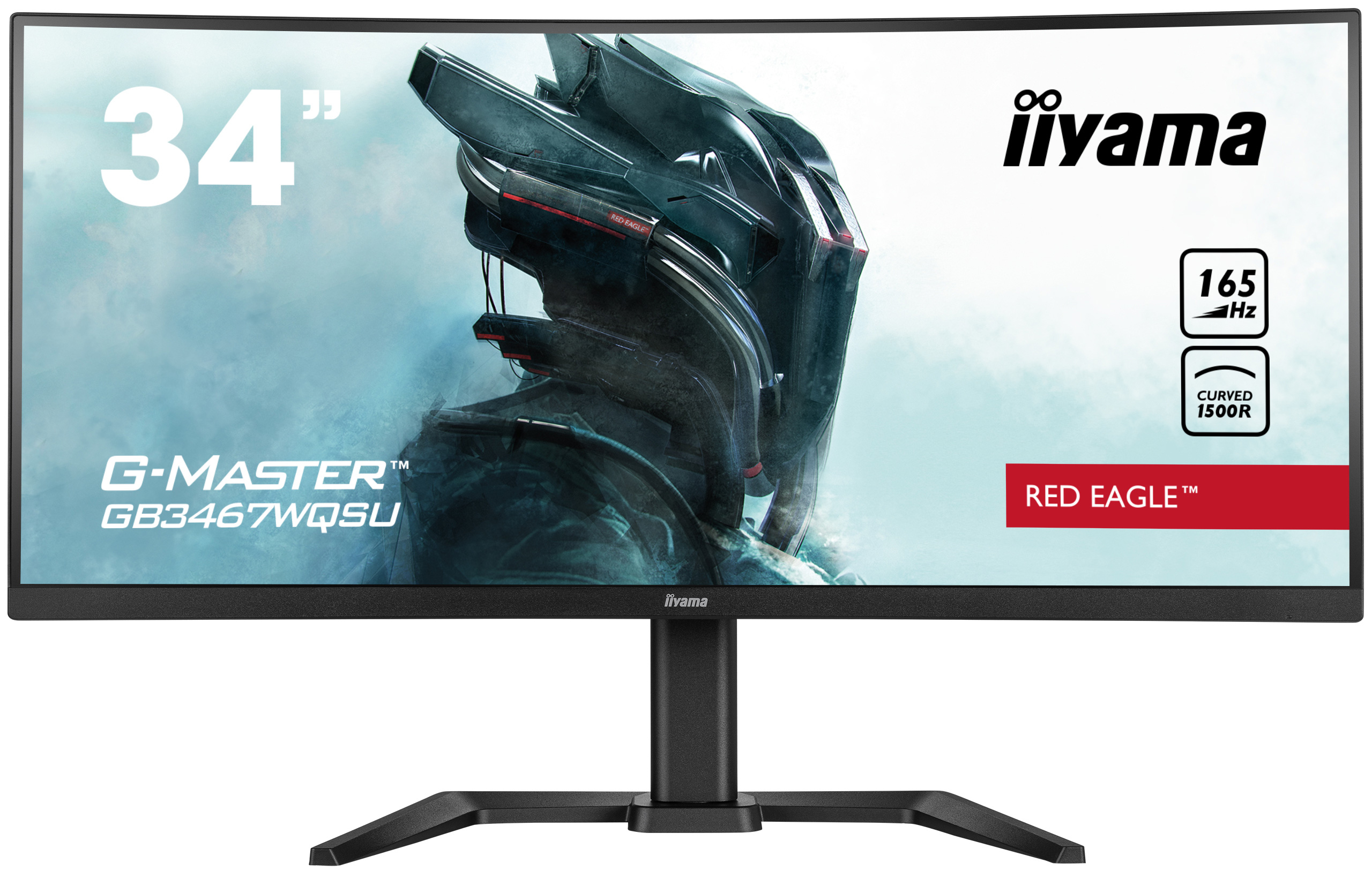 iiyama G-MASTER Red Eagle GB3467WQSU-B5 - Monitor a …