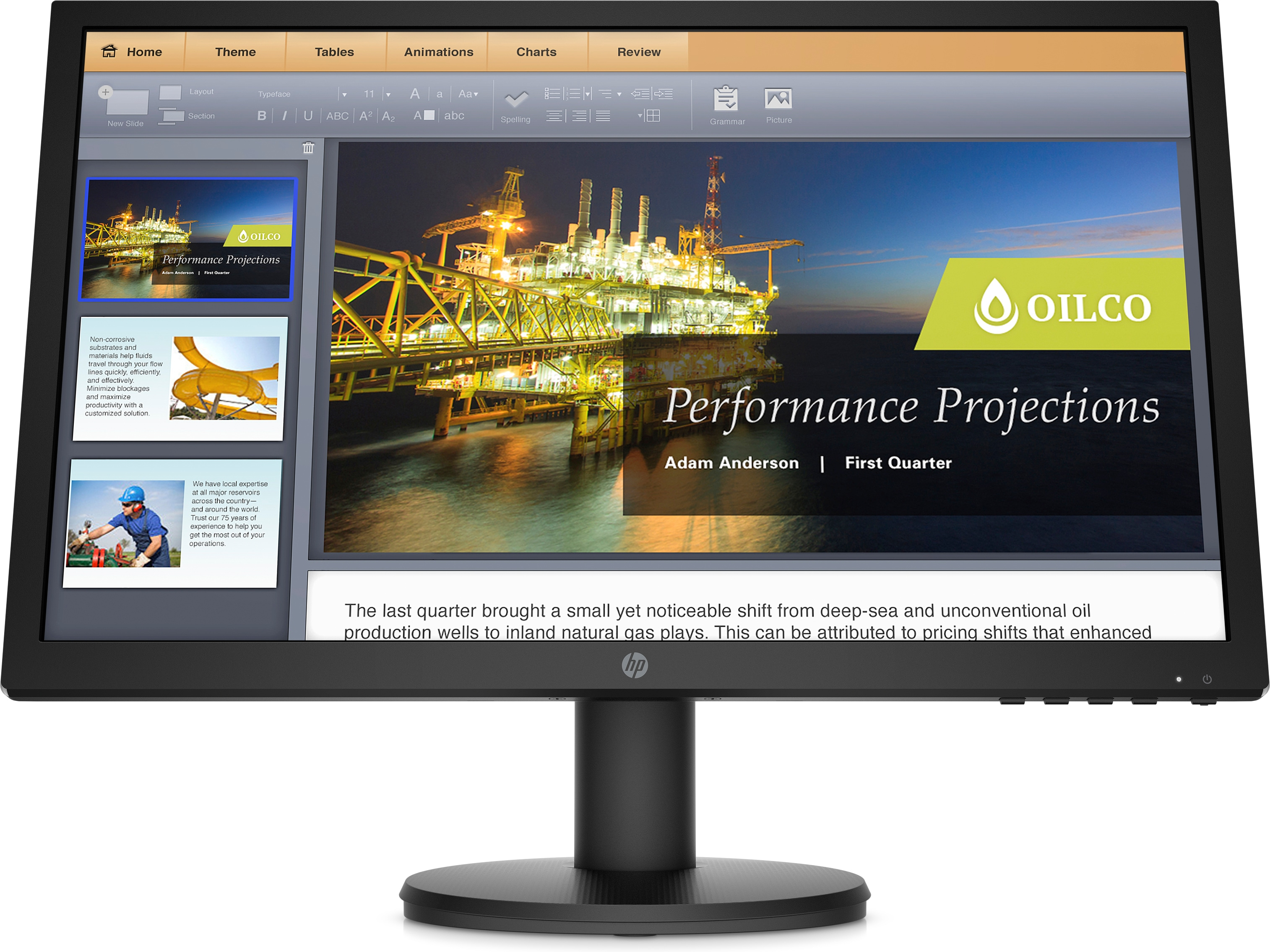 HP P21b G4 - P-Series - monitor a …