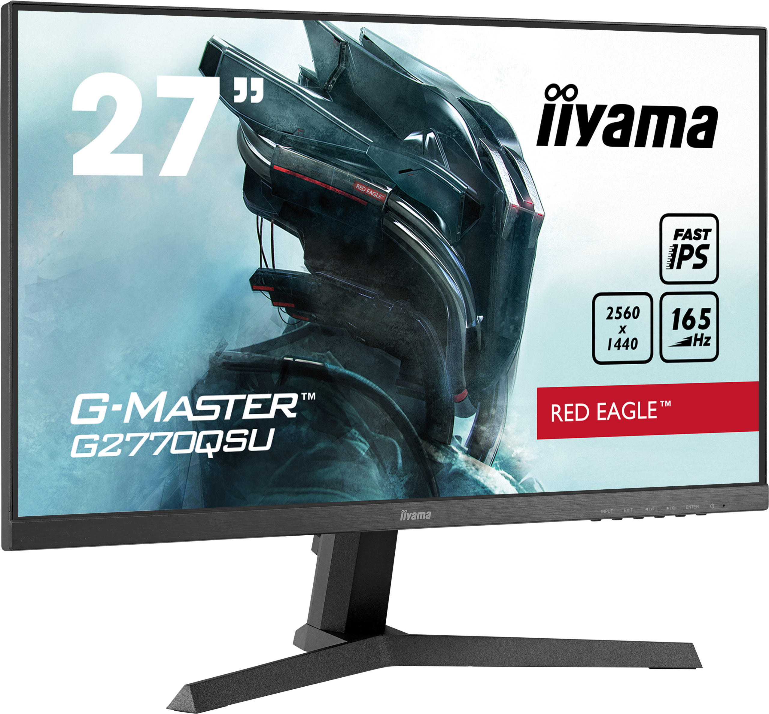 iiyama G-MASTER Red Eagle G2770QSU-B1 - Monitor a …