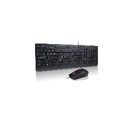 Lenovo Essential Wired Combo - Set mouse e …