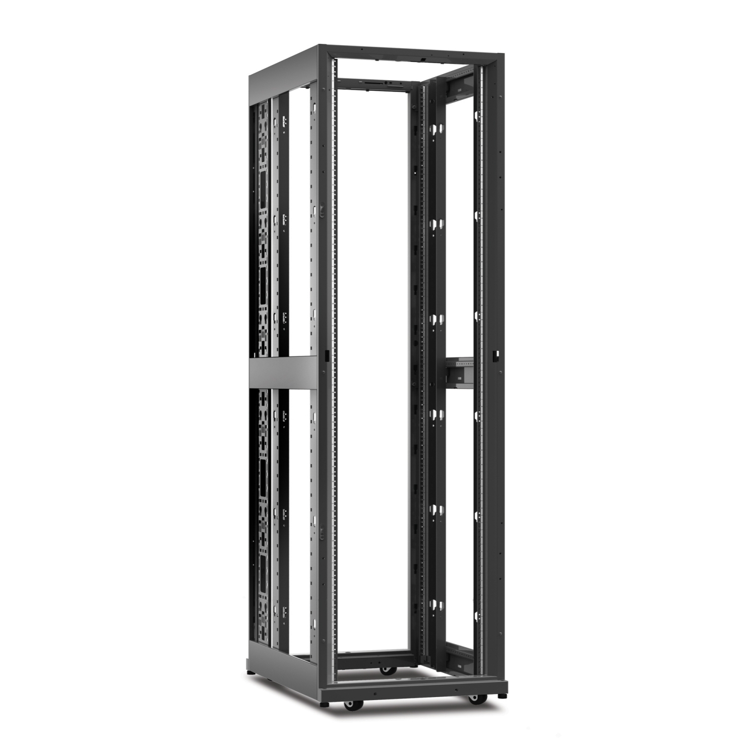 APC NetShelter AV Enclosure with 10-32 Threaded Rails …