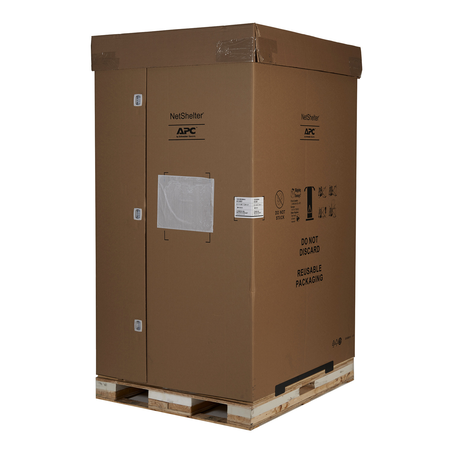 APC NetShelter SX Deep Enclosure with Sides Shock …