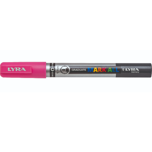 Lyra Graduate Mark All, Rosa, Punta a ogiva/sottile, …