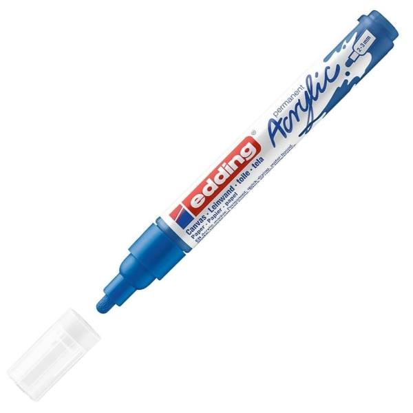 Edding 5300 acrylic marker fine, Blu, Blu, Medio, …