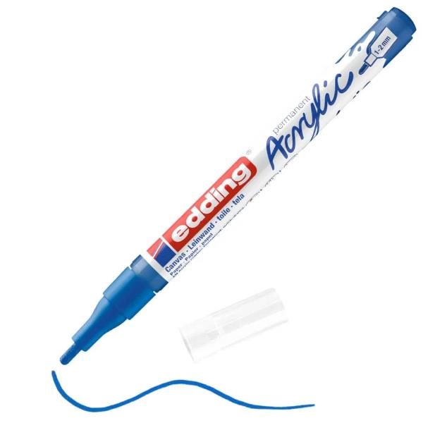 Edding 5300 acrylic marker fine, Blu, Blu, Fine, …