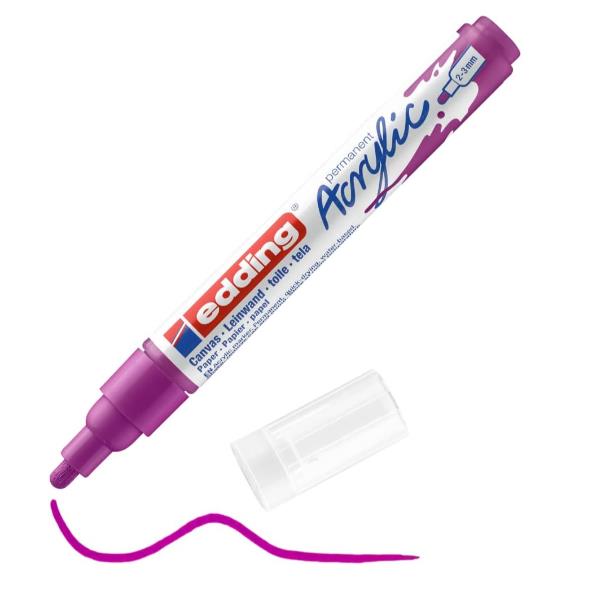 Edding 5300 acrylic marker fine, Viola, Bacca, Medio, …