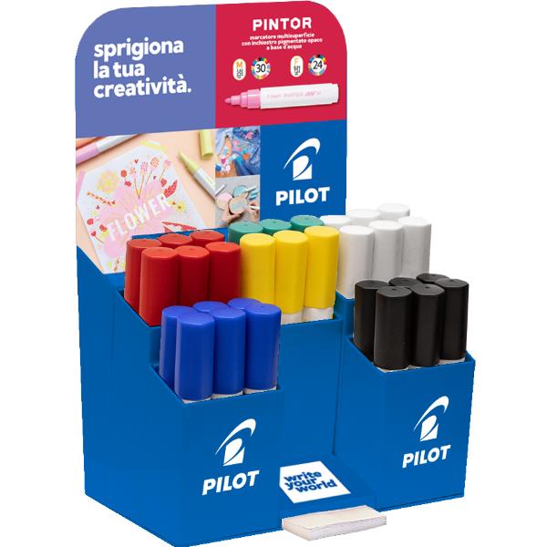 Pilot 010196, Colori assortiti, Multicolore, Extra sottile, Rotondo, …