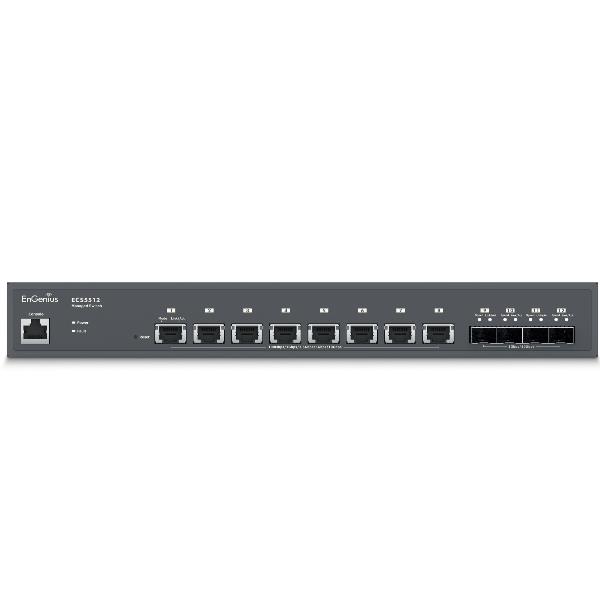 EnGenius ECS5512, Gestito, L2+, 10G Ethernet (100/1000/10000), Full …