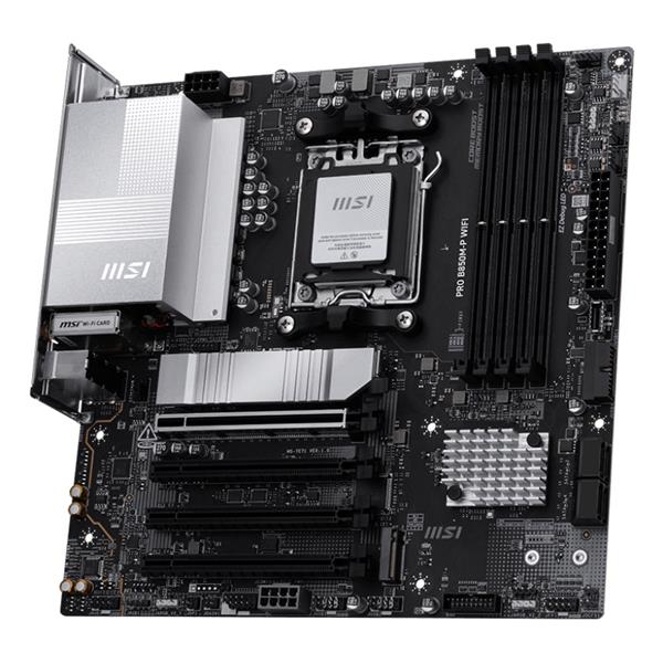 MSI PRO B850M-P WIFI, AMD, Socket AM5, AMD …