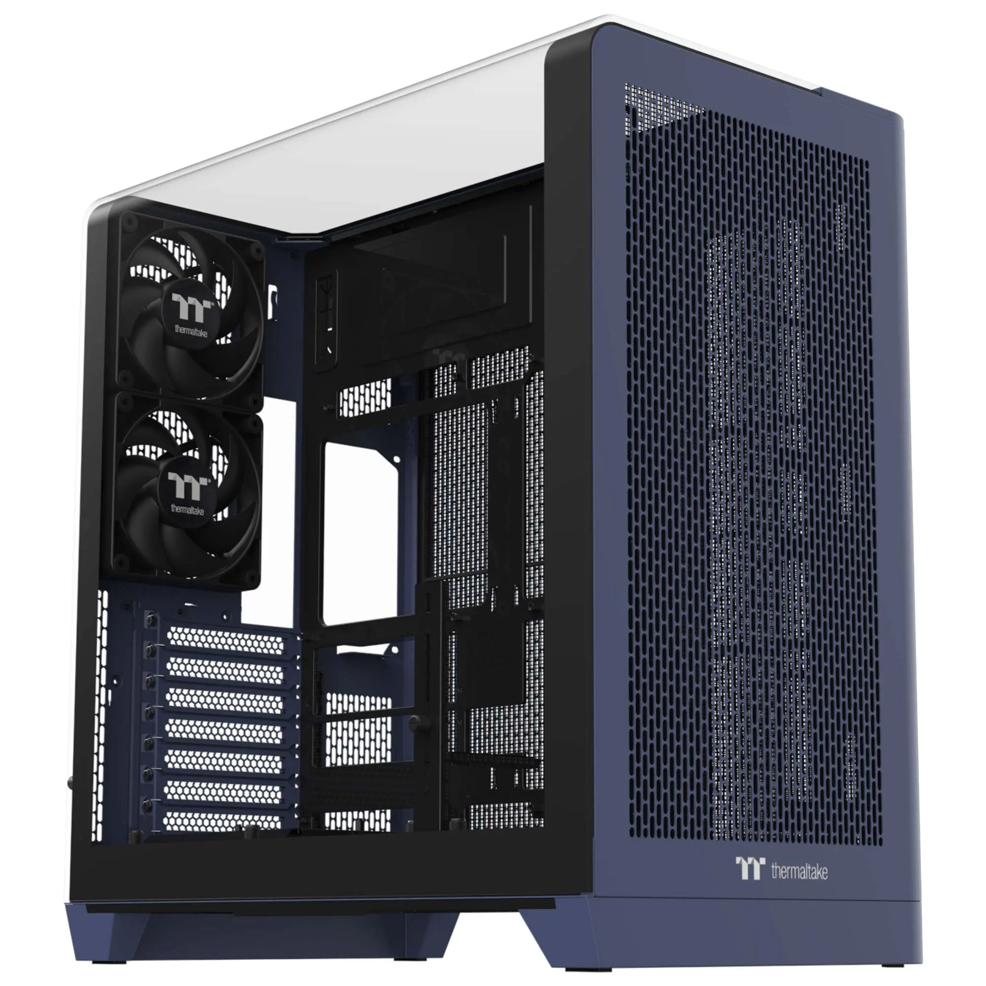 Thermaltake CA-11F-00MNWN-00, Midi Tower, PC, Blu, ATX, micro …