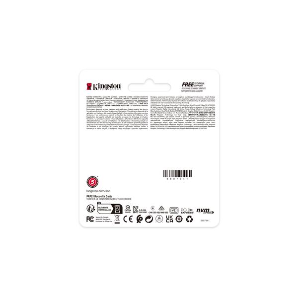 Kingston Technology 500G NV3 M.2 2230 NVMe SSD, …