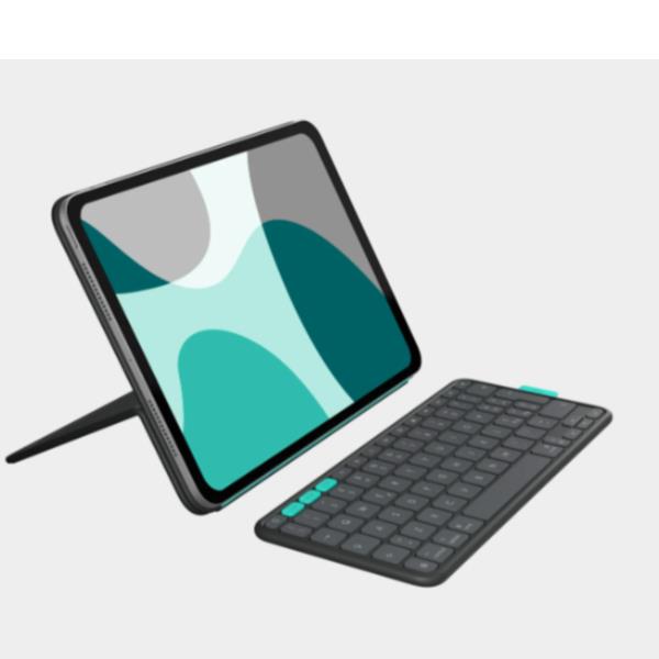 Logitech Flip Folio, QWERTY, Italiano, 1,8 cm, 1 …